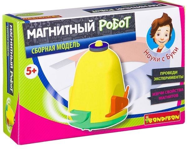 Набор для опытов Bondibon Науки с Буки Магнитный робот ВВ2592