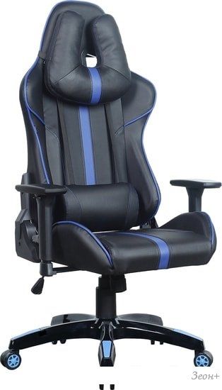 Кресло Brabix GT Carbon GM-120 (черный/синий)