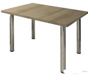 Кухонный стол Solt 100x60 (дуб/ноги хром)