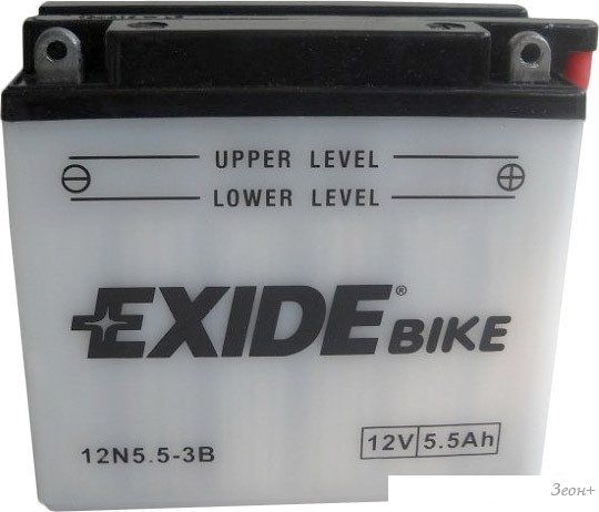 Мотоциклетный аккумулятор Exide Conventional 12N5.5-3B (5.5 А/ч)