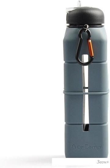 Бутылка AceCamp Sound Bottle серый