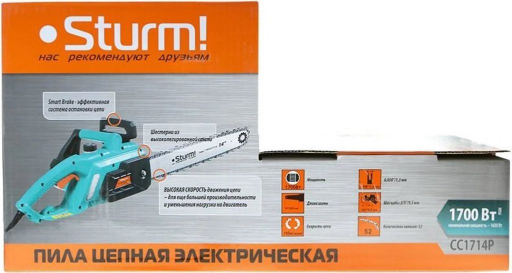 Электрическая пила Sturm CC1714P