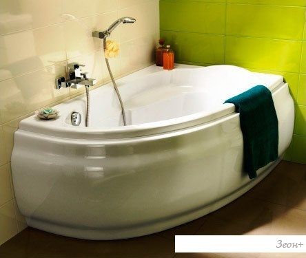Ванна Cersanit Joanna 140x90 L (с каркасом и экраном)