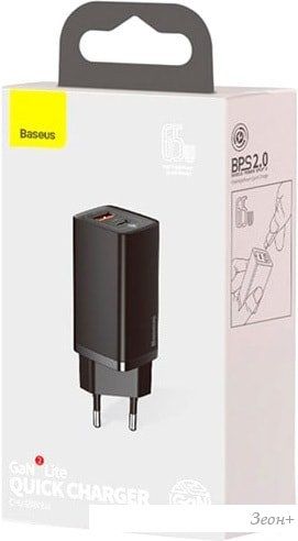 Сетевое зарядное Baseus CCGAN2L-B01
