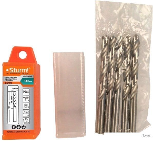 Набор оснастки Sturm 1055-04-9S-SS5 (5 предметов)