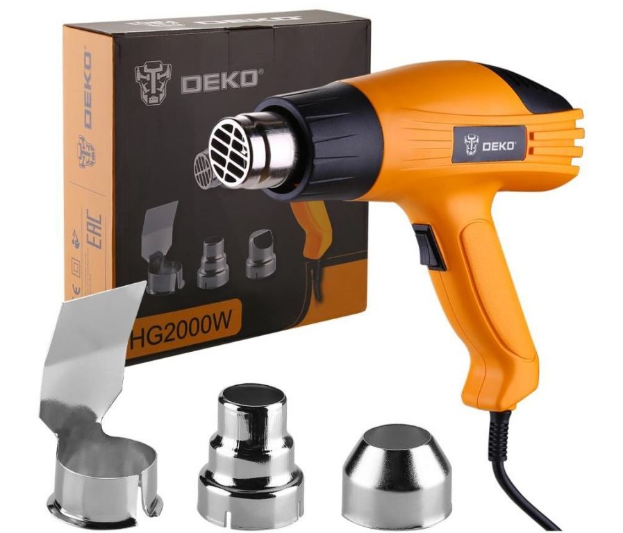 Промышленный фен Deko HG2000W