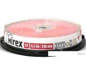 DVD-R DL  Mirex 8.5Gb 8x UL130062A8L (10 .)
