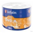 DVD-R  Verbatim 4.7Gb 16x DL Matt Silver  50 .   43791