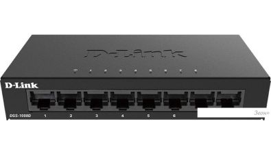 Неуправляемый коммутатор D-Link DGS-1008D/K2A