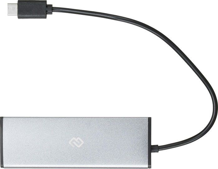 USB-хаб Digma HUB-4U2.0-UC-DS