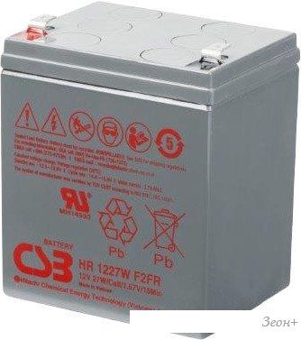 Аккумулятор для ИБП CSB HR1227W F2 (12В/6.5 А·ч)