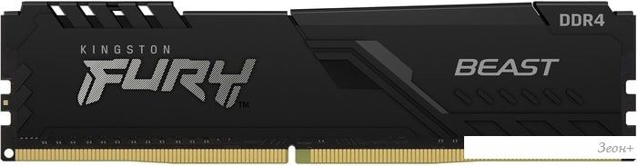 Оперативная память Kingston FURY Beast 16GB DDR4 PC4-28800 KF436C18BB/16