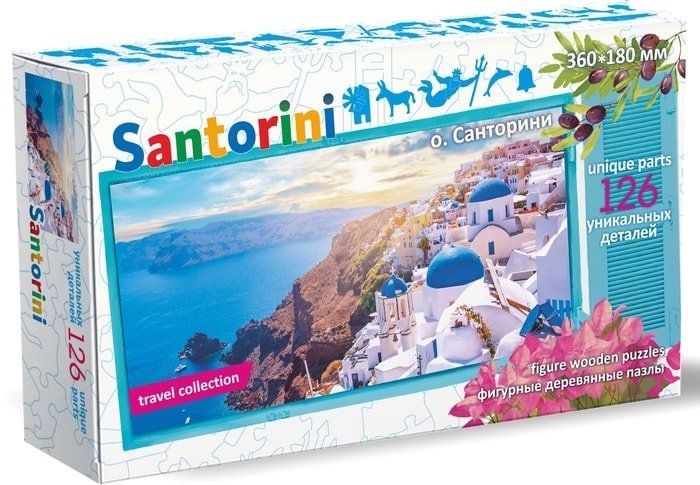 Мозаика/пазл Нескучные игры Travel collection о.Санторини