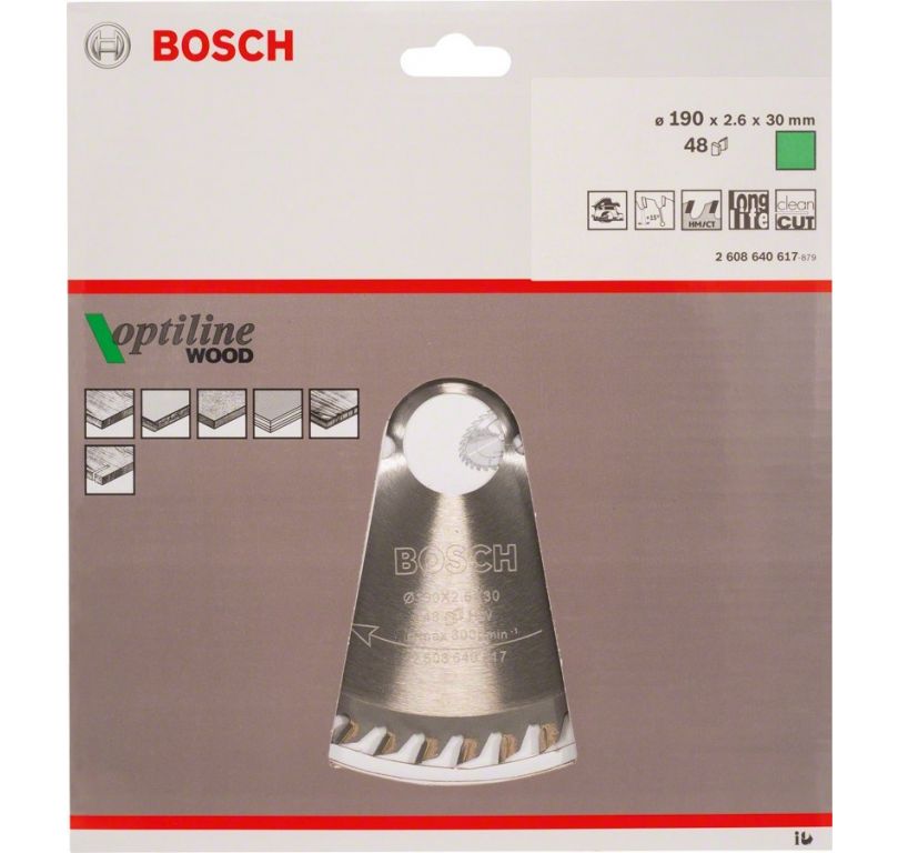 Пильный диск Bosch 2.608.640.617