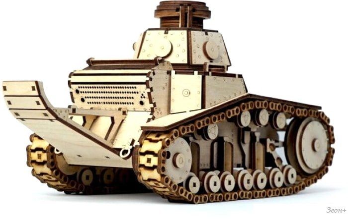 3Д-пазл Lemmo Танк МС-1 (Т-18) 00-25