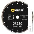 Отрезной диск алмазный GRAFF 17230