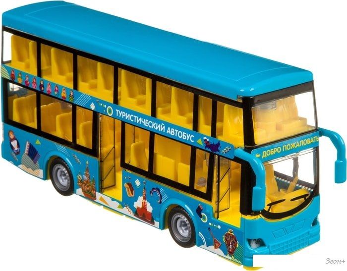 Конструктор Bondibon Собирай и Играй Туристический автобус ВВ4172