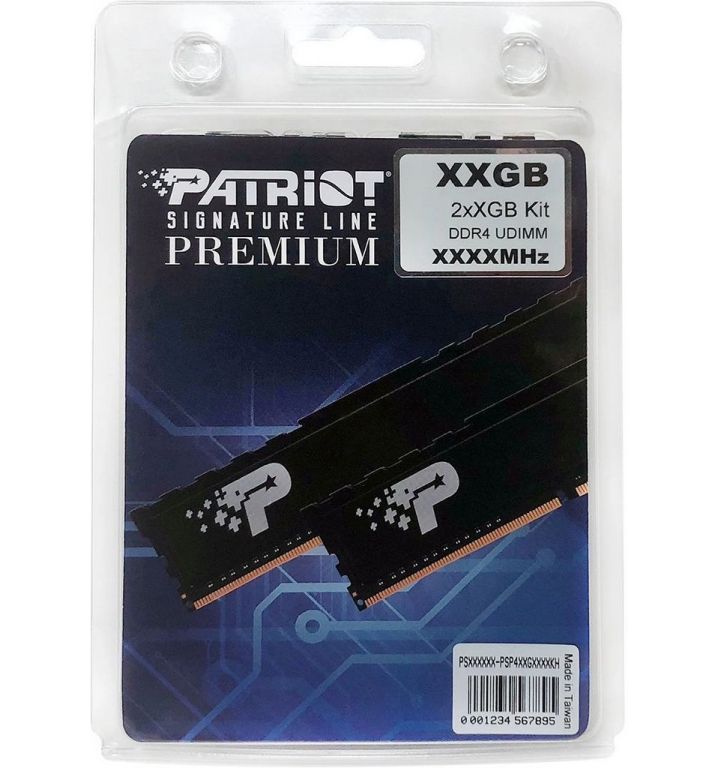 Оперативная память Patriot Signature Premium Line 2x8GB DDR4 PC4-21300 PSP416G2666KH1