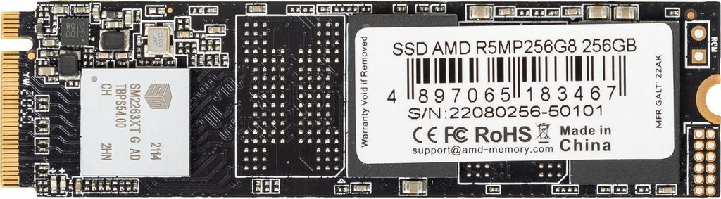 SSD AMD Radeon R5 NVMe 256GB R5MP256G8