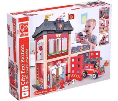  Hape E3023 City Fire Station