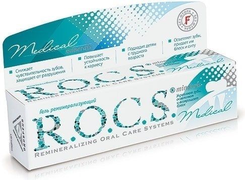 Зубной гель R.O.C.S Medical Minerals 45 г