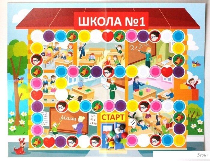 Настольная игра Десятое королевство Викторина первоклассника. Подготовка к школе 02882