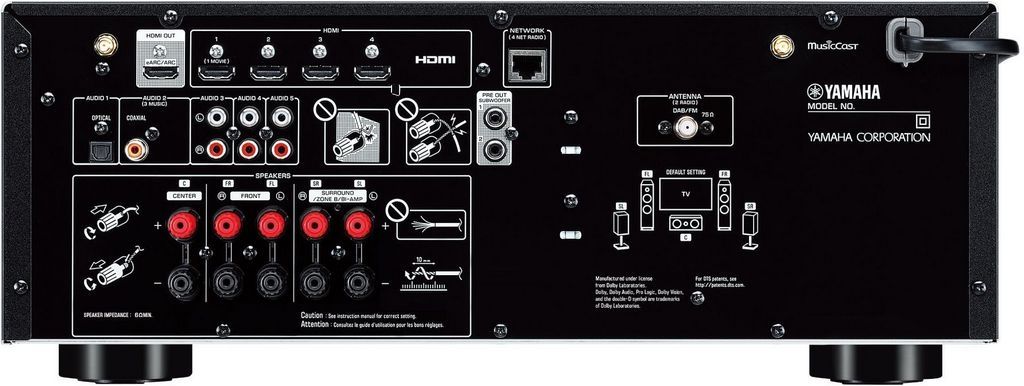 AV ресивер Yamaha RX-V4A