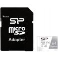 Карта памяти Silicon-Power Superior microSDXC SP064GBSTXDA2V20SP 64GB (с адаптером)