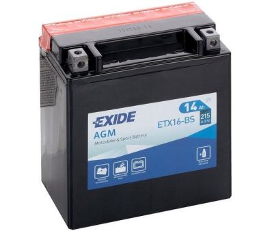   Exide ETX16-BS (14 )