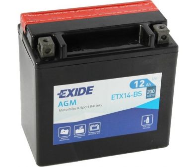   Exide ETX14-BS (12 )
