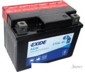 Мотоциклетный аккумулятор Exide ETX4L-BS (3 А·ч)