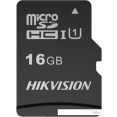   Hikvision microSDHC HS-TF-C1(STD)/16G/Adapter 16GB