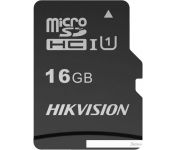   Hikvision microSDHC HS-TF-C1(STD)/16G/Adapter 16GB