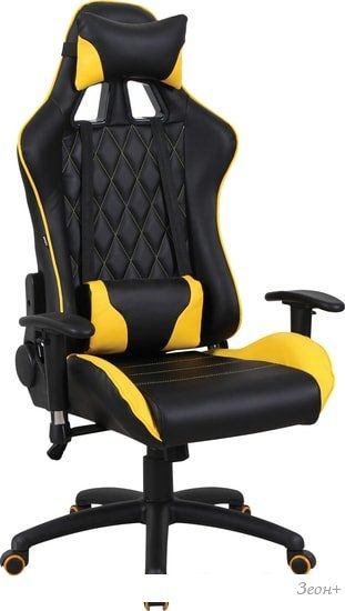 Кресло Brabix GT Master GM-110 (черный/желтый)