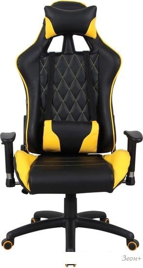 Кресло Brabix GT Master GM-110 (черный/желтый)
