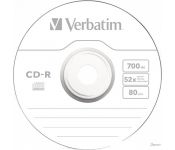 CD-R  Verbatim 700Mb DL Extra Protection 52x Slim 43347 (1 .)