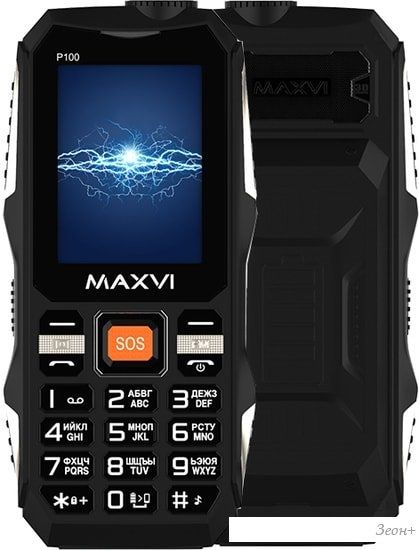 Мобильный телефон Maxvi P100 (черный)