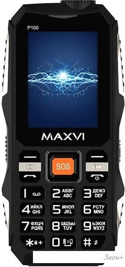 Мобильный телефон Maxvi P100 (черный)