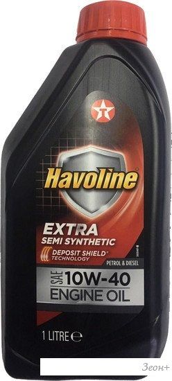 Моторное масло Texaco Havoline Extra 10W-40 1л
