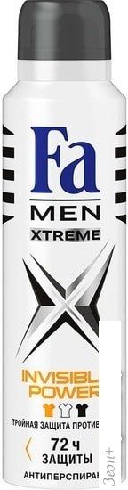 Fa Men Invisible Power Xtreme 72 ч защиты 150 мл