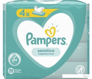   Pampers Sensitive (4x52 )