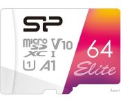   Silicon-Power Elite microSDXC SP064GBSTXBV1V20SP 64GB