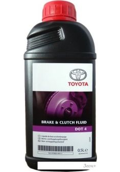 Тормозная жидкость Toyota DOT4 0.5л