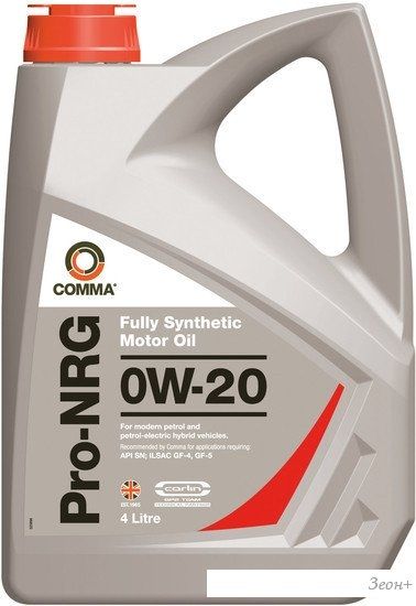 Моторное масло Comma Pro-NRG 0W-20 4л