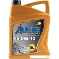 Моторное масло Alpine RS 0W-40 Vollsynth 5л