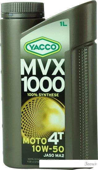 Моторное масло Yacco MVX 1000 4T 10W-50 1л