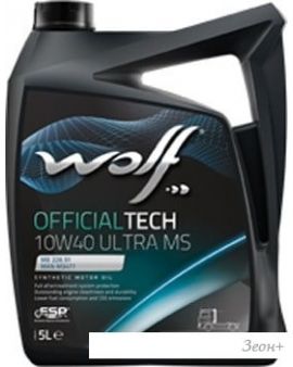   Wolf OfficialTech 10W-40 Ultra MS 5