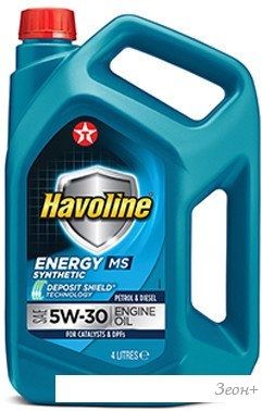 Моторное масло Texaco Havoline Energy MS 5W-30 4л