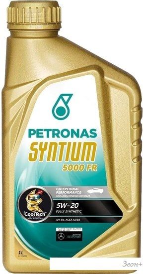 Моторное масло Petronas Syntium 5000 FR 5W-20 1л