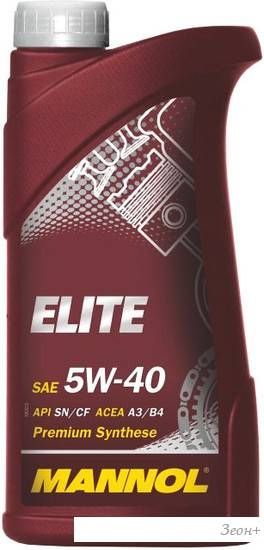 Моторное масло Mannol ELITE 5W-40 1л